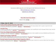Tablet Screenshot of leisurefun.net